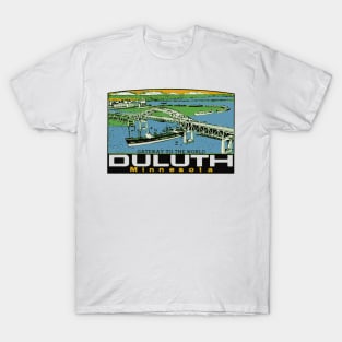 Vintage Style Duluth Decal T-Shirt